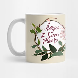 Hoya, I Love Plants! Mug